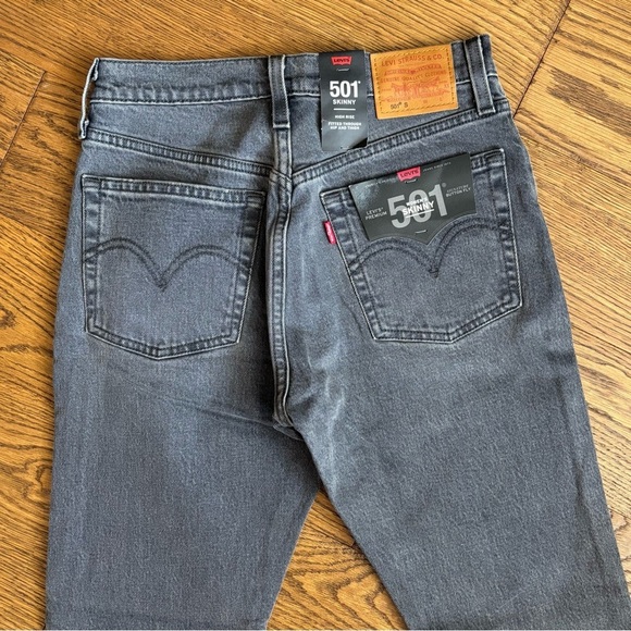 Levi's Premium 501° SKINNY WOMEN'S JEANS - Picture 10 of 13